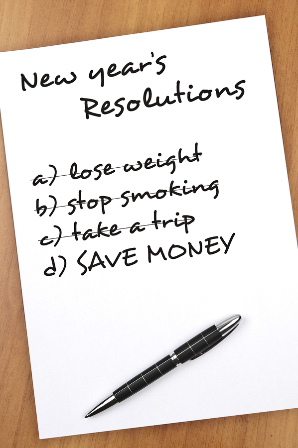 THE PERFECT NEW YEAR’S RESOLUTION: SAVE MONEY